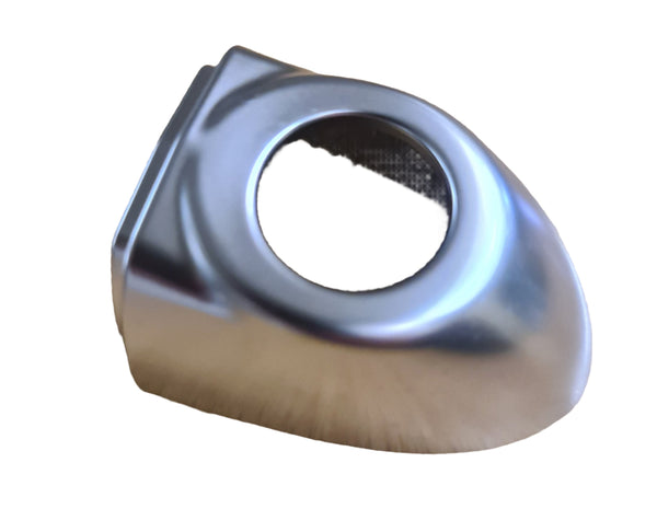 Door Handle Barrel Cap Satin - Fiat 500X GENUINE OEM 735627132