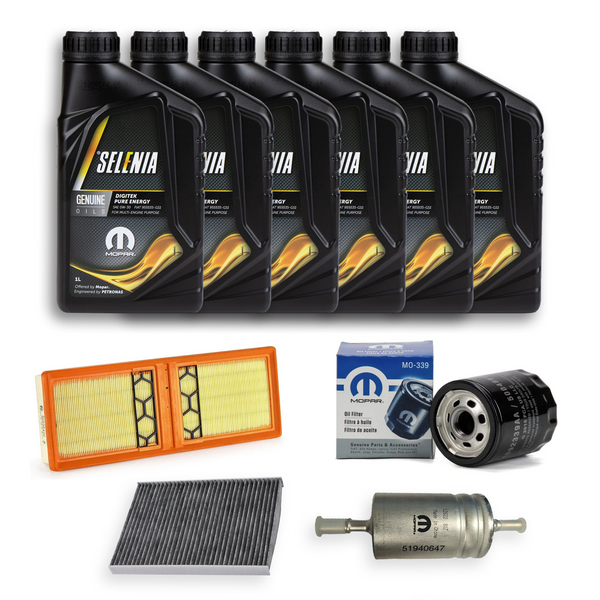 KIT TAGLIANDO FILTRI ORIGINALI + 6L OLIO SELENIA ALFA ROMEO - Foto 7