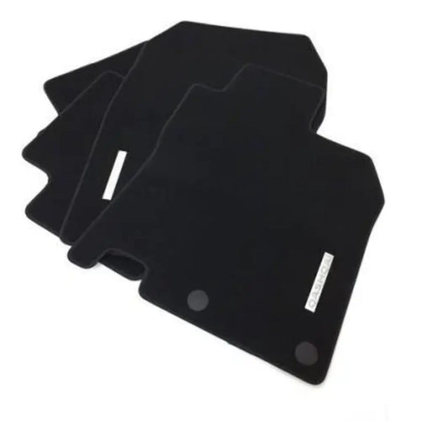 Tailored Rubber Floor Mats For Nissan Qashqai MK2 (2014-2020) – Black Luxury Fit, Front & Rear Set