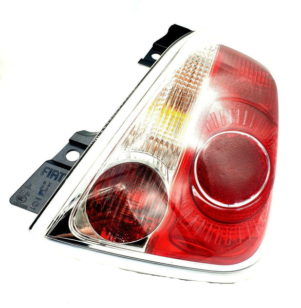 MAGNETI MARELLI Rear Tail Light Pair For Fiat Abarth 500 / 595 / 695 – Grey Frame, OEM Fit – 51885544 & 51885548