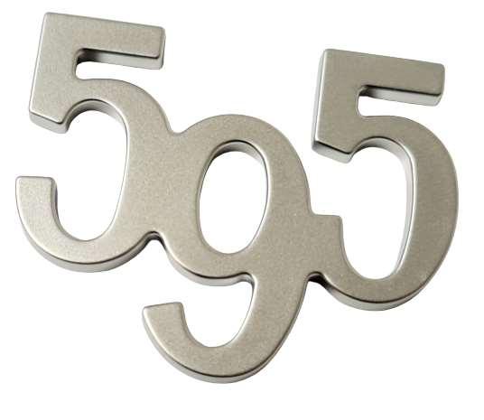 Original Abarth 735495888 Side Logo Emblem – Left & Right Fit For 500/595 Large Point EVO