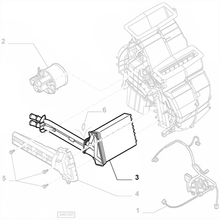 Heater Matrix / Radiator - 500 & Panda