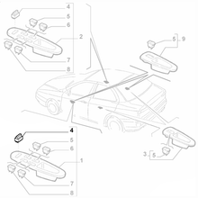 Door Lock Switch - 156 1997-2002