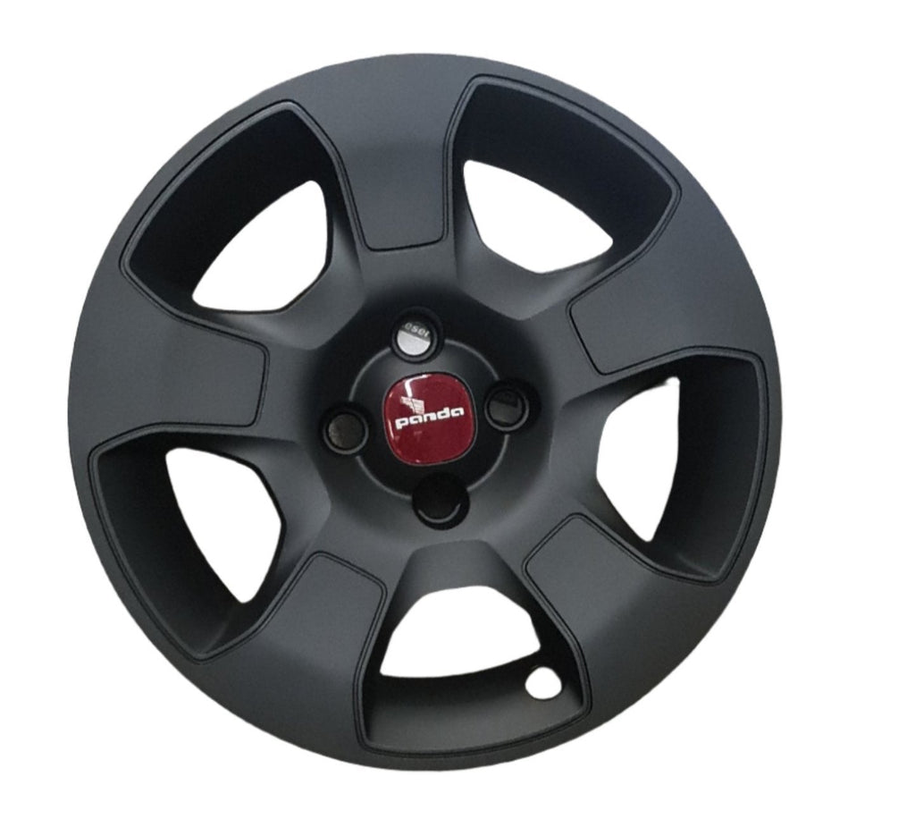 15 Black Wheel Trim Fiat Panda 2016 2021 Partsworld UK