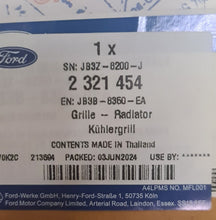 Radiator Grill - Ford Ranger T6 Mk1