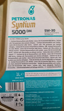 PETRONAS Syntium 5000 DM 5W-30 5W30 Fully Synthetic Car Engine Oil - 1 Litre 1L
