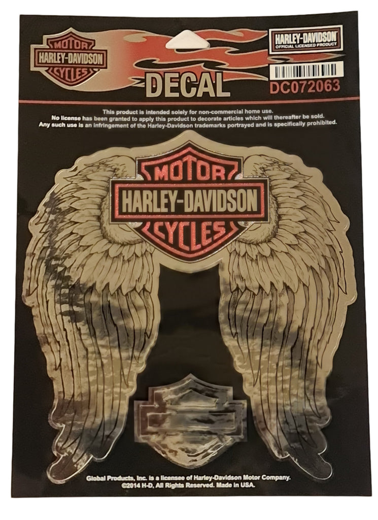 Harley-Davidson® Winged Decal DC072063 – Partsworld-UK