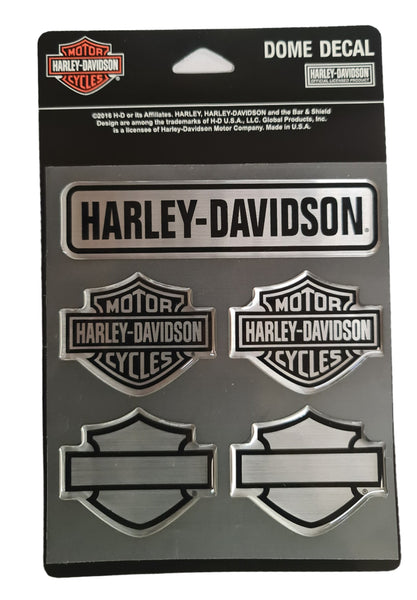 Harley-Davidson® Bar & Shield Domed Decal Kit