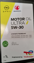 Genuine Vauxhall 5W-30 Fully Synthetic Engine Oil Ultra 1 Litre