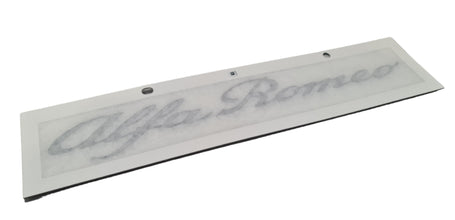 'Alfa Romeo' Badge, Gloss Black - Alfa Romeo Junior