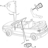 Roof Switch - Punto Cabrio