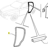 Door Seal, Offside Rear - 147 5 Door