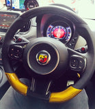 Koshi Carbon Fibre Steering Wheel Sides Cover - 595 Abarth 2016>