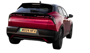 'Alfa Romeo' Badge, Gloss Black - Alfa Romeo Junior