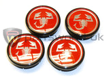 Genuine Alloy Wheel Centre Caps - Punto Evo Abarth