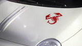 Scorpion Bonnet Decal - 500 Abarth