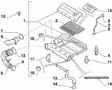 Pipe, Air Filter - 500 Abarth 51916178