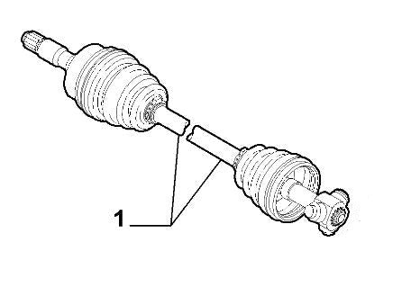 Drive Shaft - 500 1.2 POP