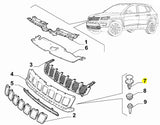 Rivet, Radiator Grille - Jeep Compass