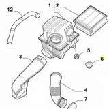 Rubber Bung, Air Filter - 500X / Renegade