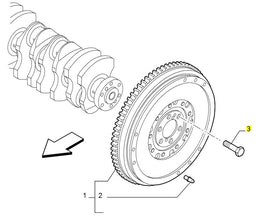 Flywheel Bolt - Abarth