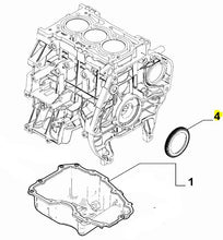 Rear Main / Crankshaft Oil Seal - 500 & Panda 1.0