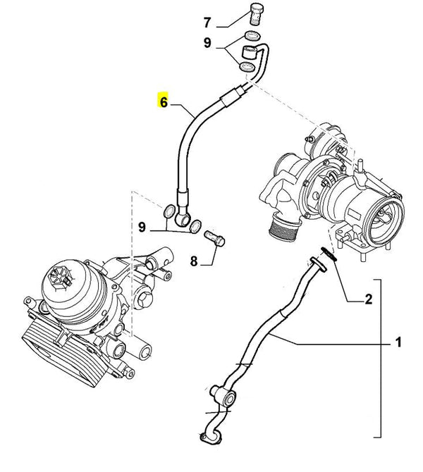 thumbnail image 2 of Fuel Pump Module Assembly For Fiat 500 & Panda – Fits 0.9L-1.4L 2003+ Models 2 of 6