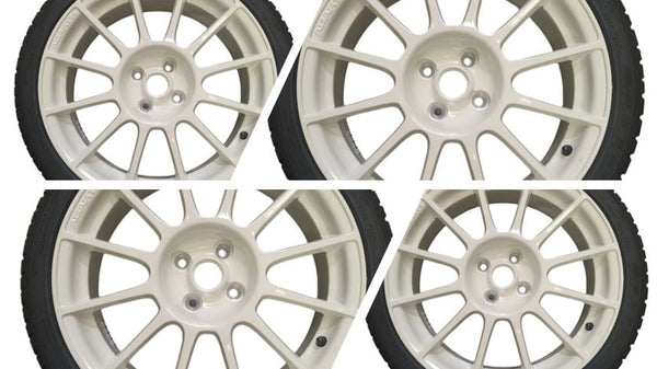 17" Ivory Alloy Wheel & Tyre Kit - 500 Abarth