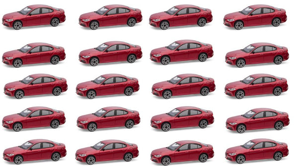 TWENTY (X20) Alfa Romeo Giulia 1:43 Scale Models