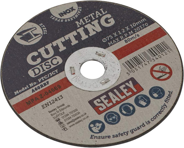 Sealey Ptc/3Ct Cutting Disc