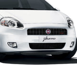 Upper Front Bumper Grille, Grey - Grande Punto