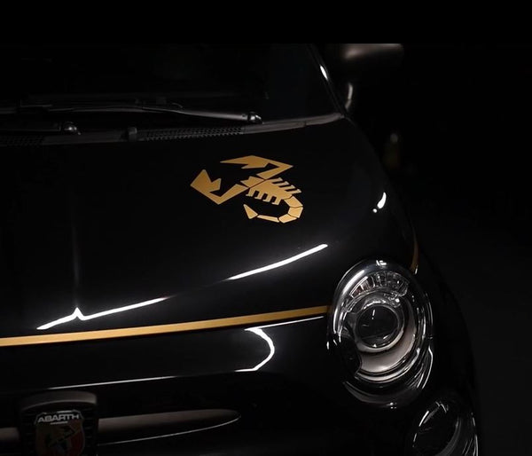 Bonnet Decal - 500 Abarth scorpioneoro