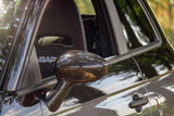 Koshi Carbon Fibre Mirror Covers - Abarth 500 / Grande Punto / Punto Evo