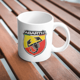 Abarth Logo Mug - Made to order - Partsworld-UK - ZGBLANKMUG001-1