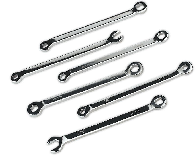 SEALEY VS026 BRAKE SERVICE SPANNER SET 6PC