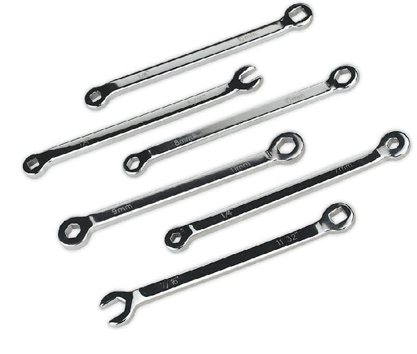 SEALEY VS026 BRAKE SERVICE SPANNER SET 6PC