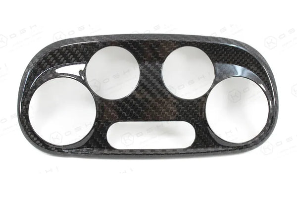 Koshi Carbon Fibre Climate Control Cover - 595 Abarth 2016> (Post-Facelift)