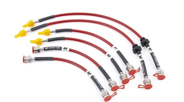 Hosetechnik Braided Brake Lines - 500 Abarth