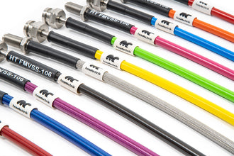 Hosetechnik Braided Brake Lines - 500 Abarth