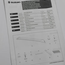Genuine Suzuki Rear Sports Style Spoiler - ZUM BOOST BLUE | 990E0-68L05-000