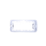 LED Number Plate Lamps, Error Free - 500/595/695 Abarth