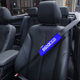 Seat Belt Pads Blue