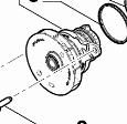 Water Pump - Tonale, 500X, Tipo