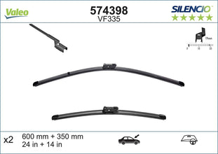 Front Wiper Blade Kit - 500