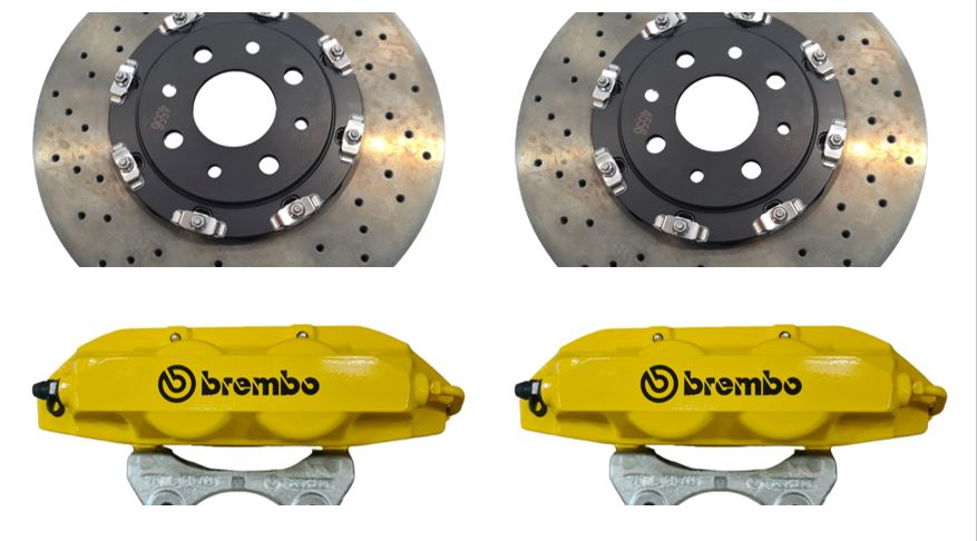 FIAT 500 1.4 / 1.4 16V + ABARTH 2007-2015 Rear Brake Discs & Pads Set - 240mm Solid Rotors, E-approved, 1-Year Warranty
