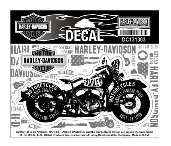 Harley-Davidson Panhead Power Decal