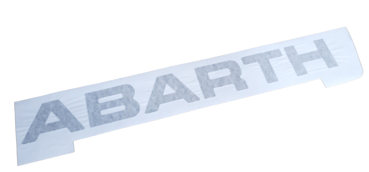 Abarth' Decal (Gold), Nearside - 500 Abarth Scorpioneoro