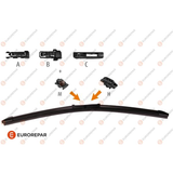 Wiper Blades, Front - Fiat/Abarth 500 07/2012 - 11/2021 Eurorepar Flat