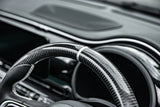 KAHN®️ Exposed Carbon Fibre Steering Wheel - Fiat 500e
