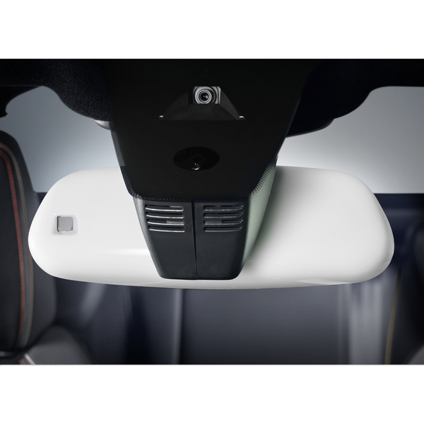 White Interior Mirror Cover - 600